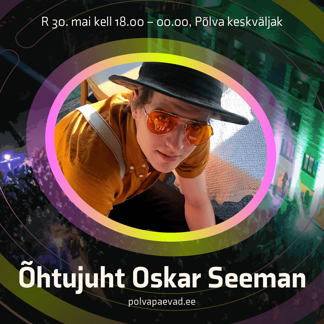 Tervitused, laval õhtujuht Oskar Seeman  
